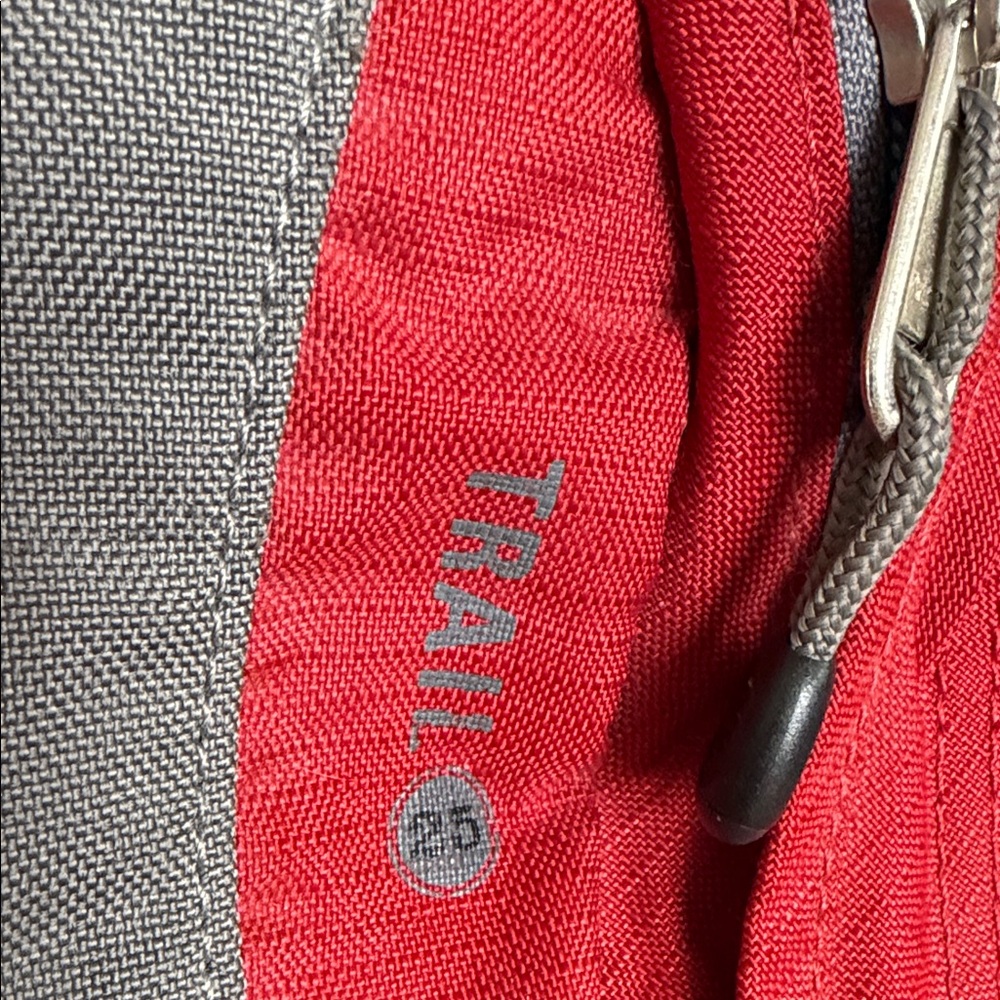 REI Trail 25 Adventure Red and Gray Hiking Backpack - Picture 3 of 11
